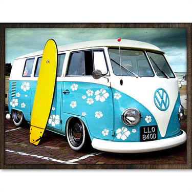 Volkswagen - Old Timers - Diamond Painting - 30x40cm - Rond